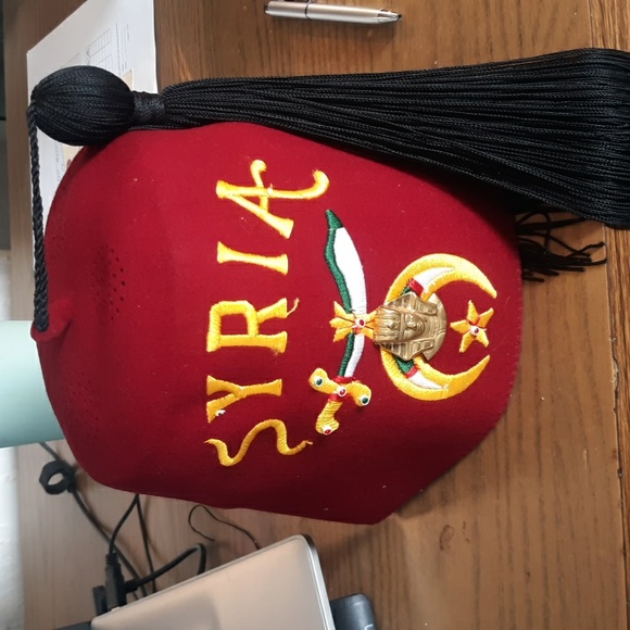 Vintage Syria Dhriners Hat (SKU N15) - Picture 1 of 3